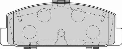 Duron DBP321721 - Kit pastiglie freno, Freno a disco autozon.pro