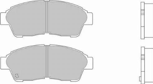 Duron DBP370867 - Kit pastiglie freno, Freno a disco autozon.pro