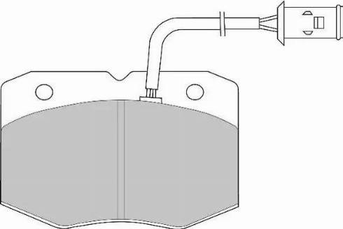 Duron DBP290713 - Kit pastiglie freno, Freno a disco autozon.pro