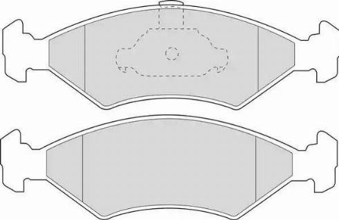 Duron DBP241081 - Kit pastiglie freno, Freno a disco autozon.pro