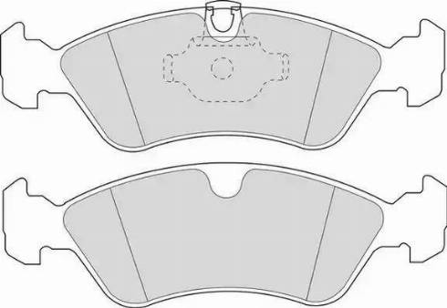 Duron DBP251067 - Kit pastiglie freno, Freno a disco autozon.pro