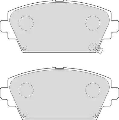 Duron DBP261439 - Kit pastiglie freno, Freno a disco autozon.pro