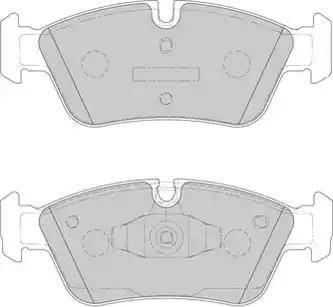 Ferodo FDS1751 - Kit pastiglie freno, Freno a disco autozon.pro