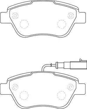 Duron DBP231946 - Kit pastiglie freno, Freno a disco autozon.pro