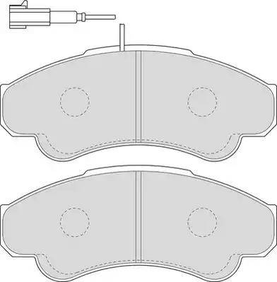 Duron DBP231479 - Kit pastiglie freno, Freno a disco autozon.pro