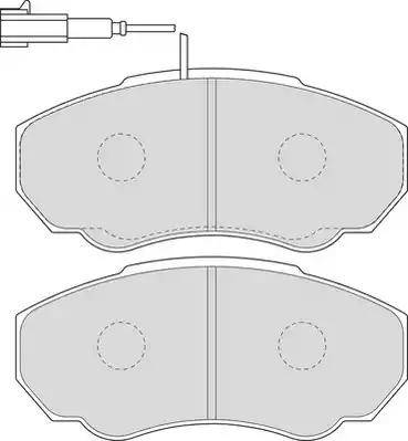 Duron DBP231478 - Kit pastiglie freno, Freno a disco autozon.pro