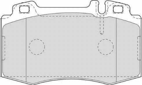 Duron DBP221426 - Kit pastiglie freno, Freno a disco autozon.pro