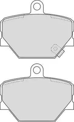 Duron DBP221162 - Kit pastiglie freno, Freno a disco autozon.pro