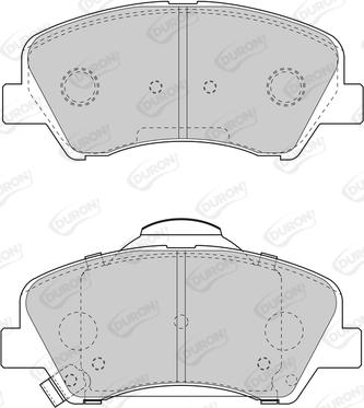 Duron DBP274623 - Kit pastiglie freno, Freno a disco autozon.pro