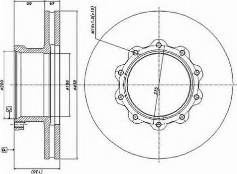 Duron DCR144A - Discofreno autozon.pro