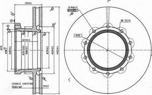 Duron DCR161A - Discofreno autozon.pro