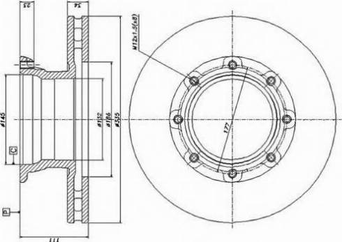 Duron DCR187A - Discofreno autozon.pro