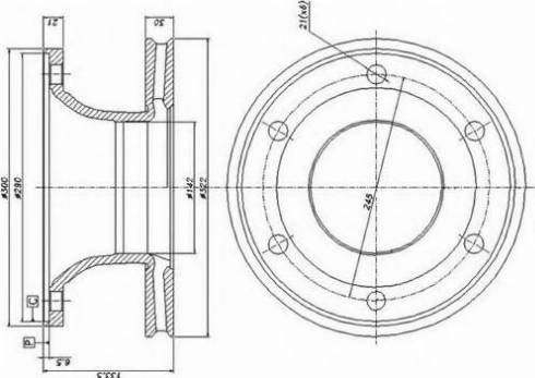 Duron DCR175A - Discofreno autozon.pro