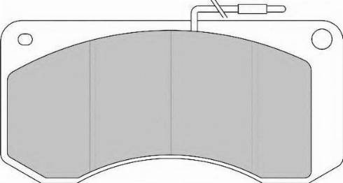 Duron DCV668 - Kit pastiglie freno, Freno a disco autozon.pro