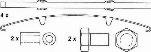 Duron DCV1656BFE - Kit pastiglie freno, Freno a disco autozon.pro