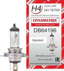 Dynamatrix DB64196 - Lampadina, Faro principale autozon.pro