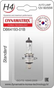 Dynamatrix DB64193-01B - Lampadina, Faro principale autozon.pro