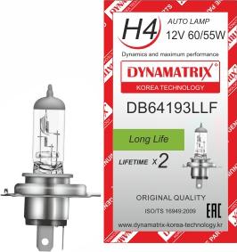 Dynamatrix DB64193LLF - Lampadina, Faro principale autozon.pro