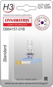 Dynamatrix DB64151-01B - Lampadina, Faro principale autozon.pro