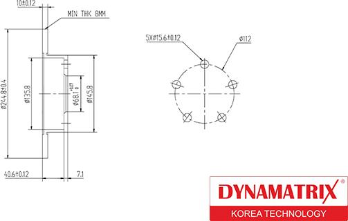 Dynamatrix DBD952 - Discofreno autozon.pro