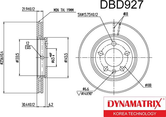 Dynamatrix DBD927 - Discofreno autozon.pro