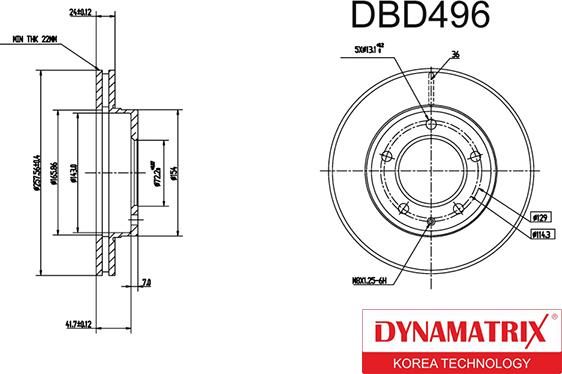 Dynamatrix DBD496 - Discofreno autozon.pro