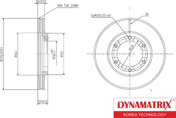 Dynamatrix DBD464 - Discofreno autozon.pro