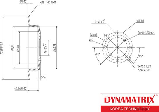 Dynamatrix DBD468 - Discofreno autozon.pro