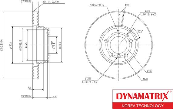 Dynamatrix DBD624 - Discofreno autozon.pro