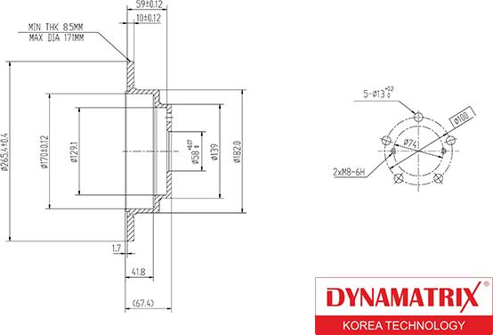 Dynamatrix DBD678 - Discofreno autozon.pro