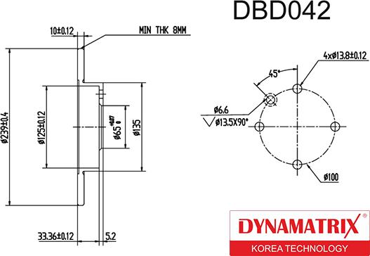 Dynamatrix DBD042 - Discofreno autozon.pro