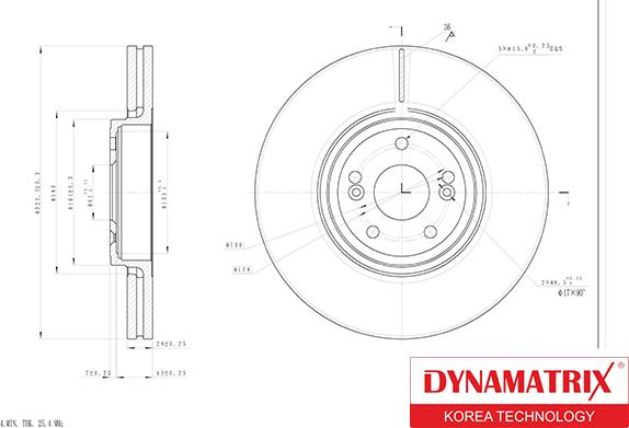 Dynamatrix DBD1405 - Discofreno autozon.pro