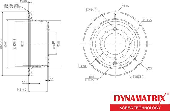 Dynamatrix DBD1597 - Discofreno autozon.pro