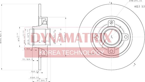 Dynamatrix DBD1561 - Discofreno autozon.pro