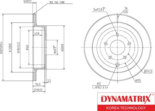 Dynamatrix DBD1506 - Discofreno autozon.pro