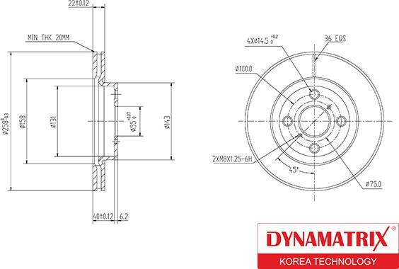 Dynamatrix DBD1587 - Discofreno autozon.pro