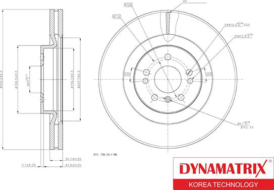 Dynamatrix DBD1532 - Discofreno autozon.pro