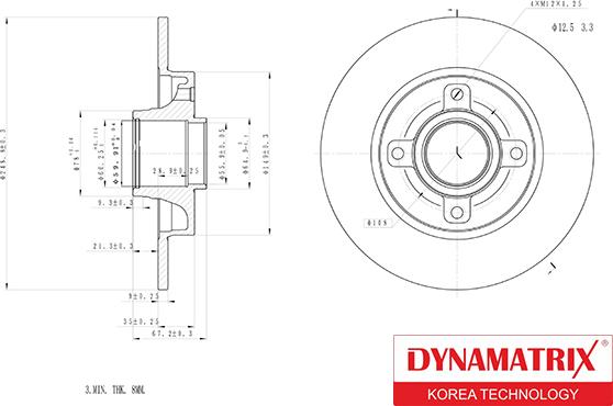 Dynamatrix DBD1523 - Discofreno autozon.pro