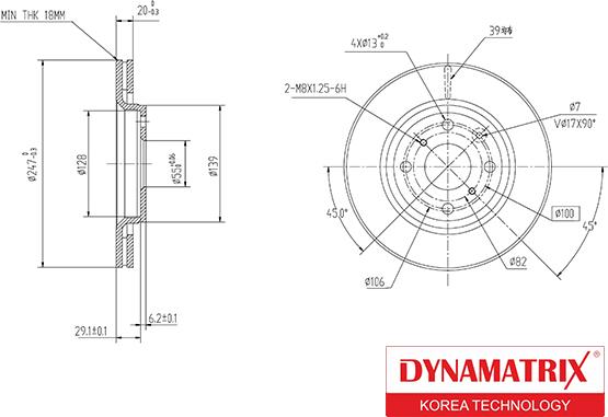 Dynamatrix DBD1527 - Discofreno autozon.pro