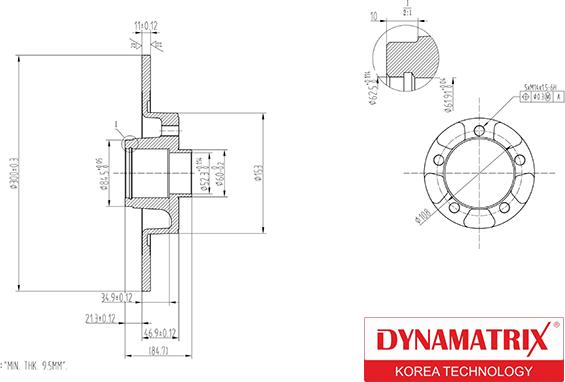 Dynamatrix DBD1654 - Discofreno autozon.pro