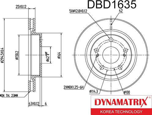 Dynamatrix DBD1635 - Discofreno autozon.pro