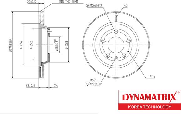 Dynamatrix DBD1003 - Discofreno autozon.pro