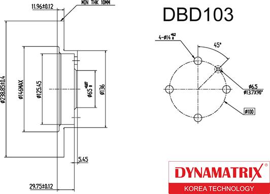 Dynamatrix DBD103 - Discofreno autozon.pro