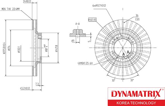 Dynamatrix DBD1109 - Discofreno autozon.pro