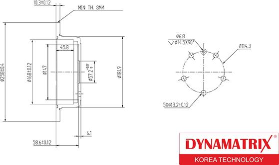 Dynamatrix DBD1188 - Discofreno autozon.pro