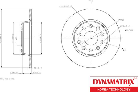 Dynamatrix DBD1895 - Discofreno autozon.pro