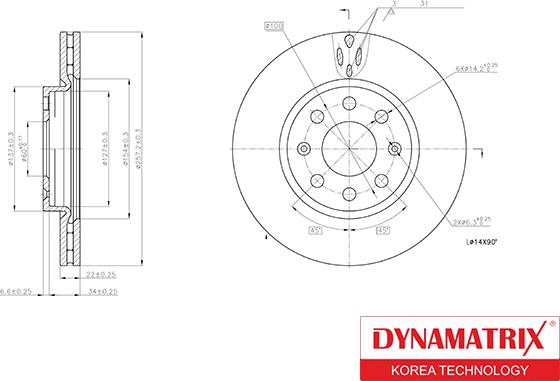 Dynamatrix DBD1304 - Discofreno autozon.pro