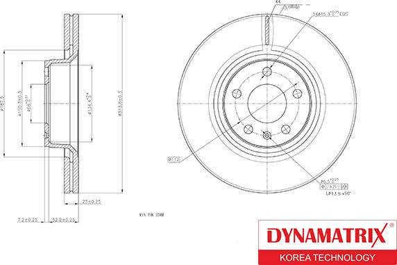 Dynamatrix DBD1291 - Discofreno autozon.pro