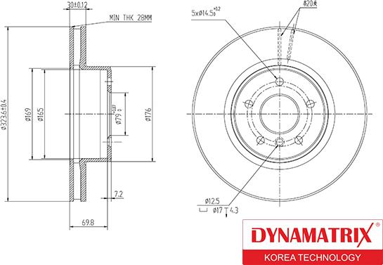 Dynamatrix DBD124 - Discofreno autozon.pro