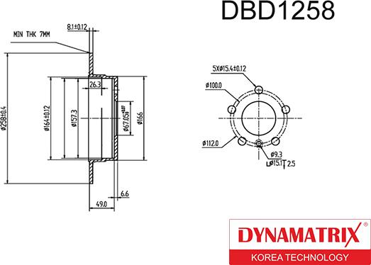 Dynamatrix DBD1258 - Discofreno autozon.pro